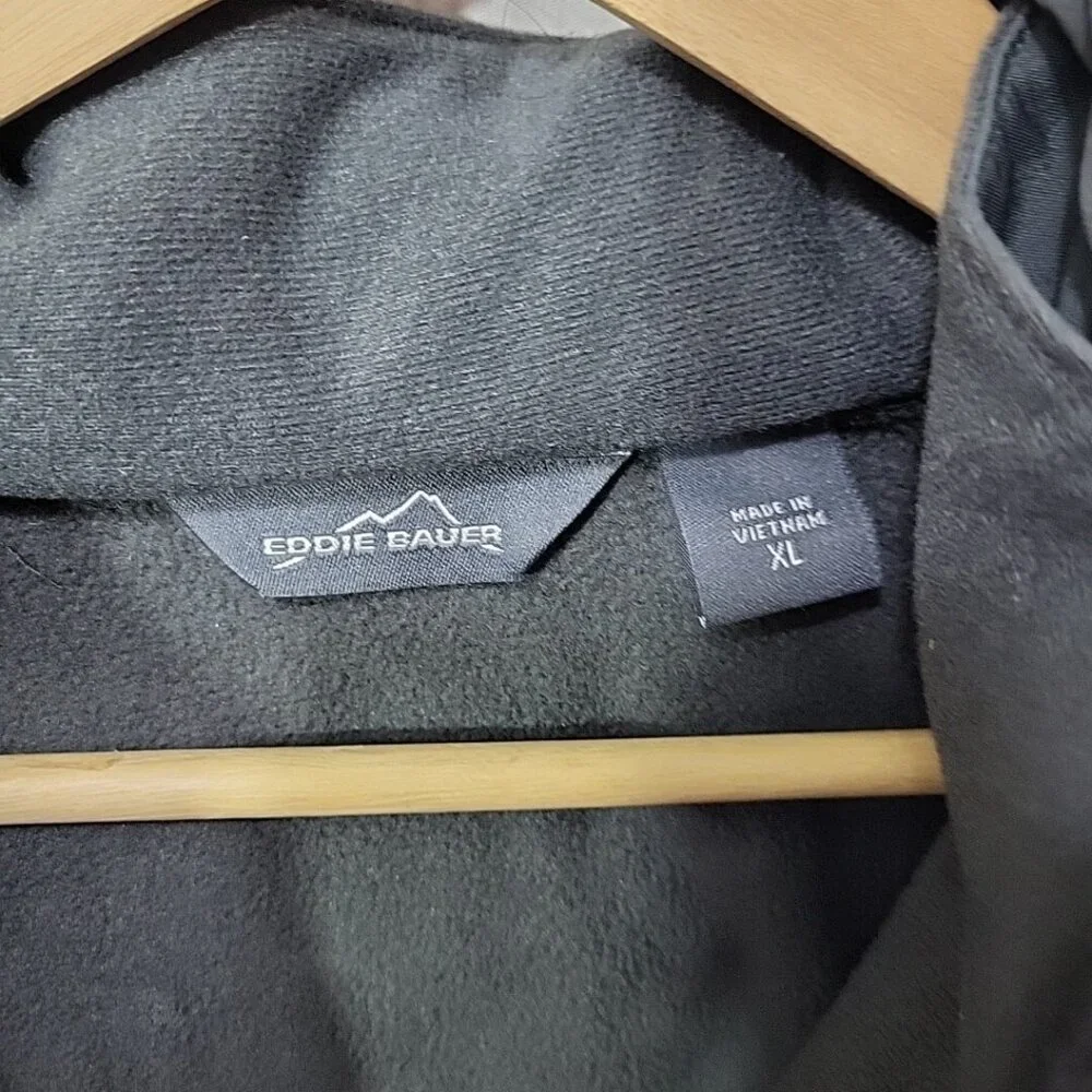 Eddie‎ Bauer Jacket Mens XL Huntsman MBA Utah State University Hooded
